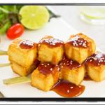 Crispy Tofu with Asian Barbecue Sauce