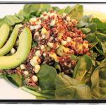 Quinoa Corn and Avocado Salad