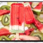 Watermelon Kiwi Popsicles