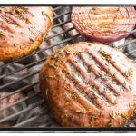 Grilled Portobello Mushrooms with Lemon and Rosemary