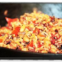 Black-Eyed Peas and Wild Rice