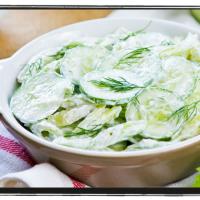 Creamy Cucumber and Dill Salad