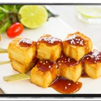 Crispy Tofu with Asian Barbecue Sauce