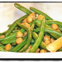 Green Bean and Chickpea Salad with Sesame Dressing