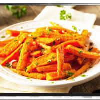 Maple Glazed Roasted Carrots