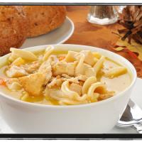 No Turkey Noodle Soup