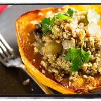 Quinoa Stuffed Winter Squash
