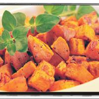 Roasted Sweet Potatoes with Oregano and Thyme