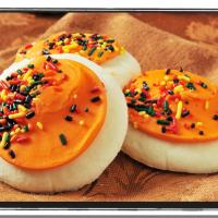 Frosted Halloween Sugar Cookies