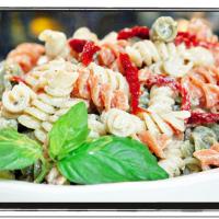Sun Dried Tomato Basil Pasta Salad