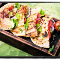 Vegetable Stuffed Pita Sandwich