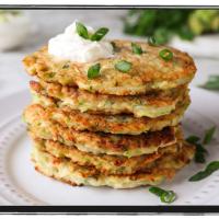 Vegan Zucchini Fritters