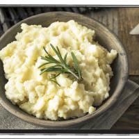 Garlic Rosemary Whipped Potatoes