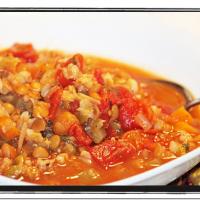 Lentil Barley and Tomato Soup
