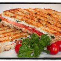 Tomato Basil Mozzarella Panini