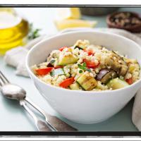 Seasoned Eggplant Couscous