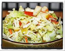 Apple Cabbage Coleslaw