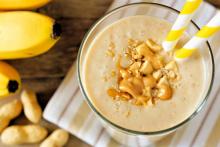 Banana Peanut Butter Smoothie