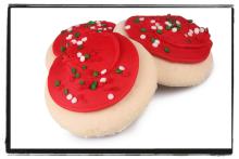 Frosted Christmas Cookies
