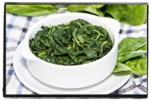 Garlic Sautéed Spinach