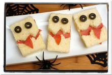 Halloween Monster Sandwiches