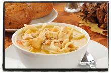 No Turkey Noodle Soup