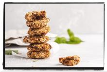 Peanut Butter Oatmeal Power Cookies