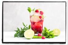 Raspberry Gin Cocktail
