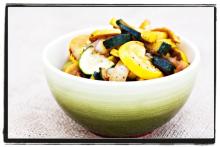 Sauteed Zucchini and Onion