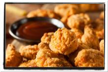Crispy Vegan Popcorn Chick'n