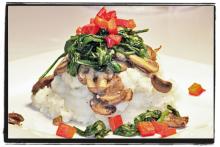 Savory Sautéed Veggie Stack 